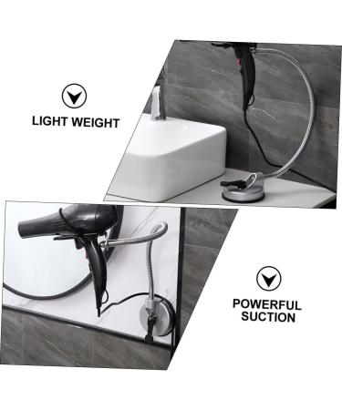 Zerodeko Hair Dryer Stand Lazy Hair Dryer Rotating to Rotate Desktop Liberation Alloy and Rubber - Buy Online on GoSupps.com