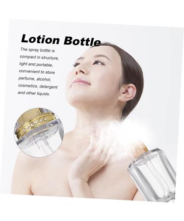 MAGICLULU 1pc Perfume Spray Bottle Glass Refillable Glass Spray Bottle Terrarium Glass Container Luxury Refillable Perfume Container Essential Empty White Travel Diamond - Buy Online on GoSupps.com