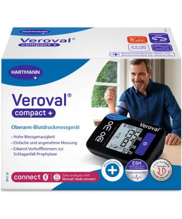 Buy Veroval Compact BPU 26 Blood Pressure Monitor - AFIB Detection Bluetooth App Sync Easy to Use - Buy Online on GoSupps.com