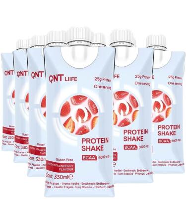 Qnt Delicious Whey Shake 12x 330ml Vanille - Buy Online on GoSupps.com