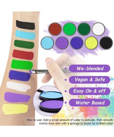  AOOWU Face and Body Paint 30g Face Paint Makeup Face Paint Face Colors Makeup Kids Tummy Pregnancy - Buy Online on GoSupps.com