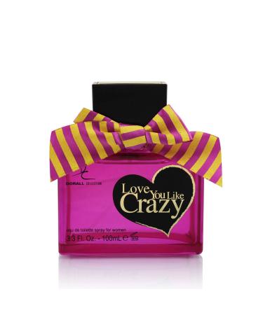 Love You Like Crazy By Dorall Collection Eau De Parfum 100 mL Spray Perfume For Women