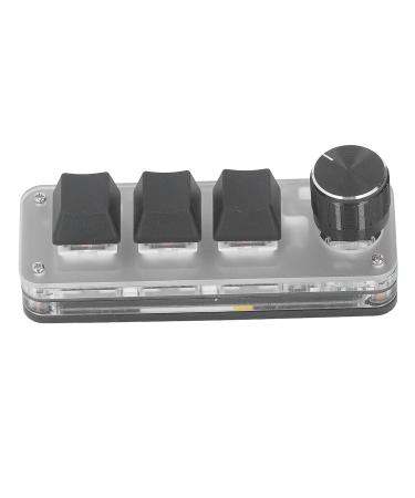 3-key Keyboard Widely Used ABS Multi-function Programmable Mini Keyboard Blue Switch with Button for Games - Buy Online on GoSupps.com