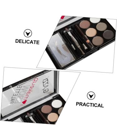 SOESFOUFU 1 Set Eyebrow Powder Set Eyebrow Beautify Makeup Tools Eyebrow Shaping Powder Abs - Buy Online on GoSupps.com