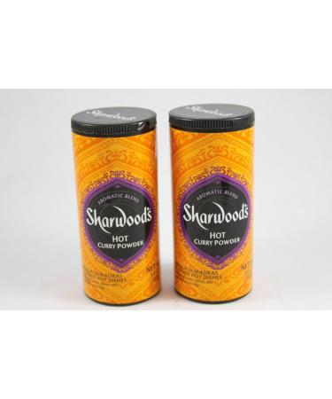 Sharwood's Hot Curry Powder, 3.6 oz (102g), Pack of 2