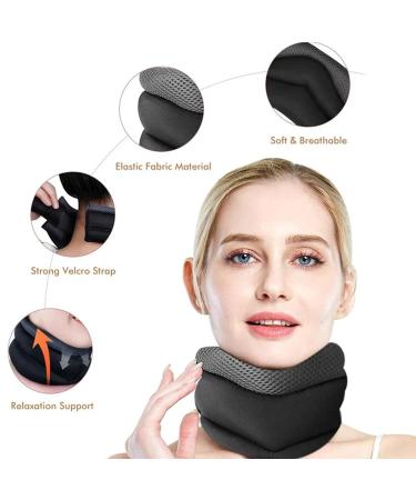 Cervicorrect Neck Brace Neck Braces for Neck Pain and Support Soft Foam Wraps Cervicorrect Neck Brace for Sleep Apnea Anti Snore Neck Brace for Relief of Cervical Spine Pressure (Large) - Buy Online on GoSupps.com