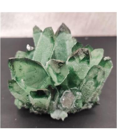 Crystal Rough 1pcs 300-900g Newly Natural Green Ghost Quartz Crystal Cluster Crystals raw Gemstone Specimen for Home&Office Decoration (Size : 500-600g) - Buy Online on GoSupps.com