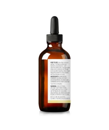 Cliganic Organic Hair Serum - Shine & Frizz Control for Dry Hair - Jojoba & Coconut Oils - 2oz - International Shipping Available - Buy Online on GoSupps.com