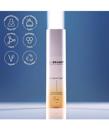 Dr. Brandt Bright This Way C Scription - Concentrated Vitamin C Serum - Fade Dark Spots Reduce Wrinkles & Illuminate Skin Tone - 1 fl oz 1 Fl Oz (Pack of 1) - Buy Online on GoSupps.com