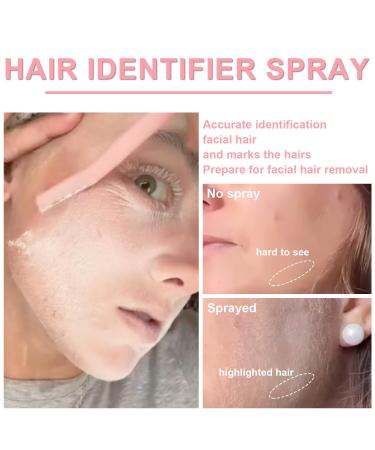 Hair Identifier Spray for Face Shaving | Moisturizing Dermaplaner Tool for Women | Skin Care & Razor Enhancer - Buy Online on GoSupps.com