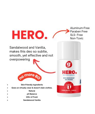 Fresh Kids Deodorant for Boys 8+ Non-Toxic & Aluminum-Free | High-Performance Natural Stick - Prevent Armpit Odor - Tween & Teen Variety 3 Pack - Buy Online on GoSupps.com