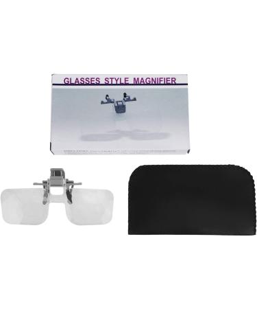 Clip-On Flip-Up Reading Glasses 60mm Magnifying Glasses for Close Work Sewing & Watching Black International Shipping Available - Buy Online on GoSupps.com