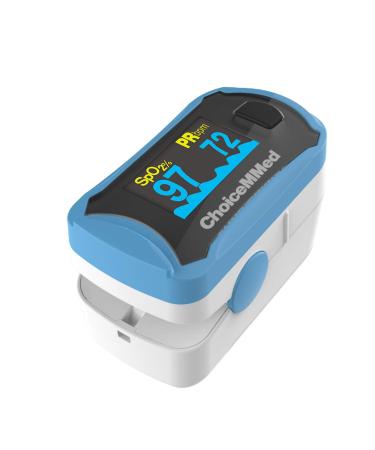 ChoiceMMed Fingertip Pulse Oximeter MD300 C29 OLED Colour Display - Adults and Children