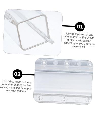 Kisangel 2pcs Square Cucumber Vegetables Vegetable Grow Forming Mould Tool Fruit Container - Buy Online on GoSupps.com