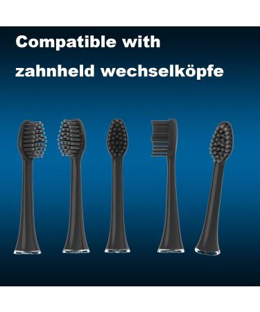 Buy 8er Meruyoo Replacement Brush Heads for Dental Hero Toothbrush Compatible with Dental Hero Sound Toothbrush Black 3 Pack - Buy Online on GoSupps.com