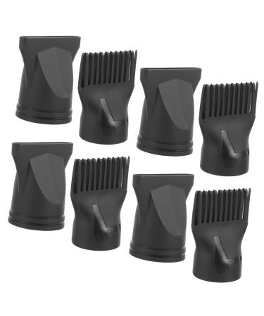 Didiseaon 10pcs Hair Styling Tips Universal Hair Dryer Nozzle Small Blow Dryer Brush Nylon Hair Nozzle Tuyere