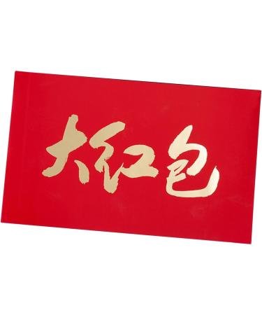 Chinese Lunar Year Red Envelope Red Pocket Hongbao Hong Bao Red Packet for Graduation Business Dowry Spring Festival - Buy Online on GoSupps.com