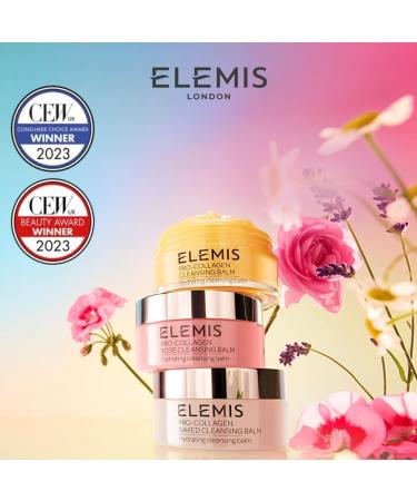 ELEMIS Pro-Collagen Cleansing Balm 3in1 Melting Facial Cleanser for Deep Cleansing Wash Infused with 9 Nourishing Essential Oils Daily Moisturising Makeup Remover for Clean Glowing Skin 50gr Pro-Collagen Cleansing Balm 50g New - Buy Online on GoSupps.com