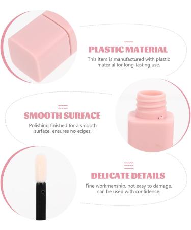 Homoyoyo 4pi ces Lot De Tubes De Gloss L vres Rechargeables Et Lavables Compacts Et L gers Avec Base Transparente - Buy Online on GoSupps.com