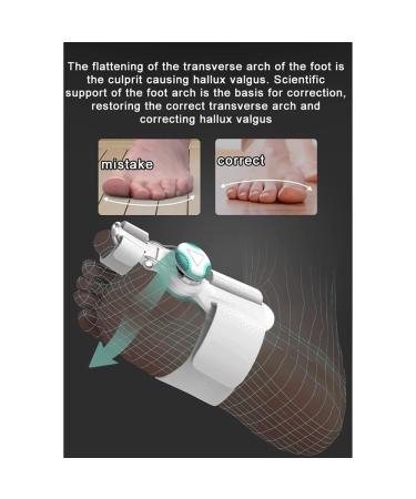 Toe Separator & Bunion Corrector | Adjustable Big Toe Bunion Splint for Day & Night Relief - Buy Online on GoSupps.com