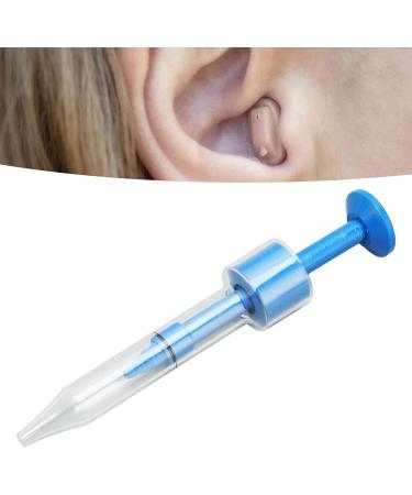 Portable Ear Impression Injector - Safe Earmold Syringe, Ergonomic Design, Refillable (Blue) - Buy Online on GoSupps.com