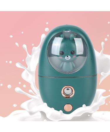 Gavigain 35ml 500mah Handheld Face Steamer Cute Animal Facial Mist Sprayer USB Rechargeable Mini Eye Face Humidifier for Travelling (Green) - Buy Online on GoSupps.com