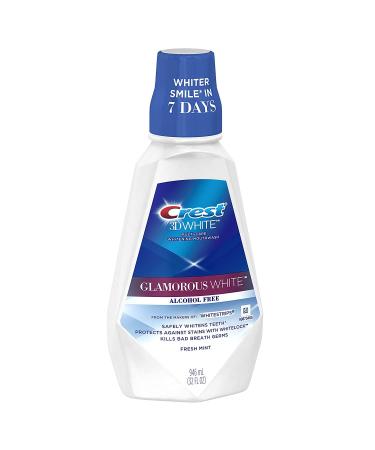 Crest 3D White Whitening Rinse Fresh Mint 32oz - Buy Online on GoSupps.com