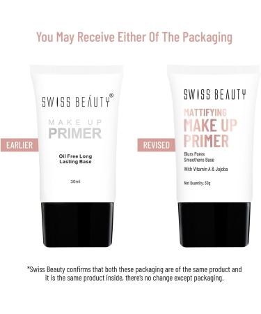 Mattifying Makeup Primer | Oil-Free Shine | Minimises Pores | Long-Lasting Base | All skin Types 30gm - Buy Online on GoSupps.com