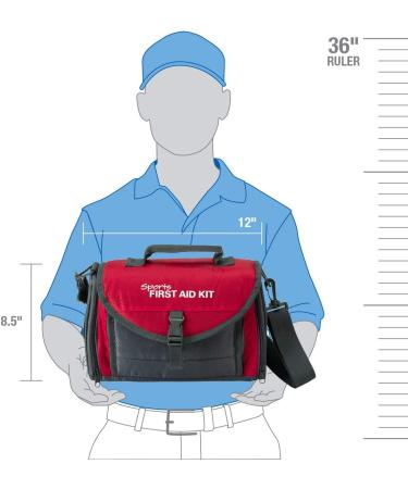 189 Piece Coaches First Aid Kit in Duffle Bag - Essential Sports Safety Equipment - Buy Online on GoSupps.com