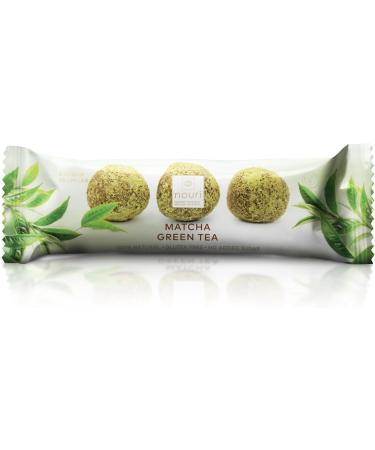 nouri Matcha Green Tea balls Vegan Gluten Free No Added Sugar (display box of 21 packs of 3 balls) 630 gms - Buy Online on GoSupps.com