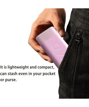 Mini Pill Organizer - 3 Times a Day Travel Case | Portable Cute Pill Box for Medication Vitamins & Supplements - Pink - Buy Online on GoSupps.com