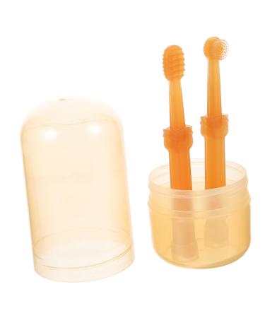 INOOMP 1 Set Pet Toothbrush Dog Toothbrush and Toothpaste Puppy Toothbrush Dog Handheld Toothbrush Single-head Brush Pet Oral Toothbrush Dog Brush Teeth Single-head Toothbrush Pet Brush