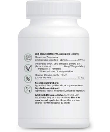 Herbal Magic Glucomannan+ Fibre Supplement with Konjac Gives a Feeling of Fullness Non-Stimulant with Chromium and Gymnema for Women & Men Non-GMO Vegetable Capsules - Buy Online on GoSupps.com