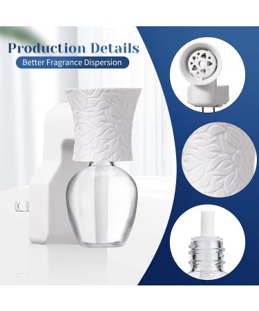 Buy Sratte 4-Piece Plug-In Diffuser & 6 Empty Bottles - Ultimate Fragrance Oil Solution for Home & Bathroom Freshness - Buy Online on GoSupps.com