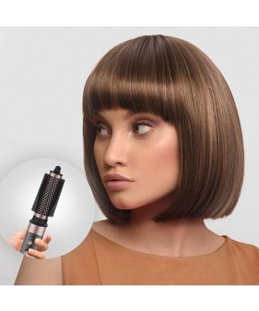 Cecotec Bamba CeramicCare Supersonic 6-in-1 Air Brush | 6 Interchangeable Heads | Ceramic Coating | 2 Speeds & 3 Temperatures - Black - Buy Online on GoSupps.com