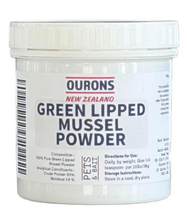Ourons Green Lipped Mussel Powder For Dogs - 130g Natural GLM from New Zealand