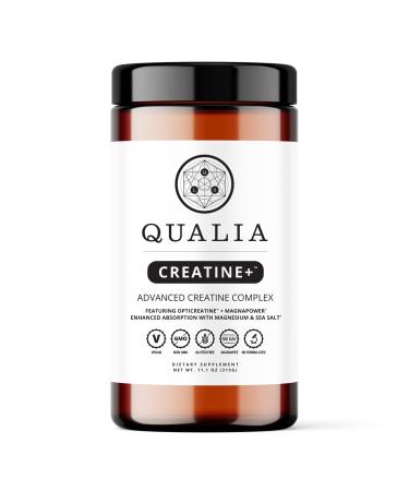 Qualia Creatine | Advanced Creatine Complex | 2 Creatine Sources + Magnesium | Optimized Creatine Absorption | Muscle Performance Brain Function & Healthy Aging
