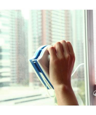 Double Sided Magnetic Glass Wiper Cleaner Triangular Window Cleaning Brush Magnetic Window Cleaner Glass Cleaning Tools for High Rise Window Cleaning - Buy Online on GoSupps.com