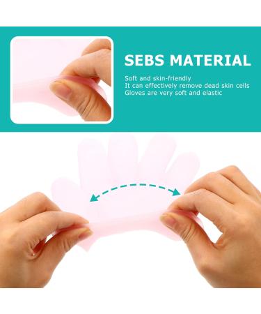 FRCOLOR 1 Pair Moisturising Gloves Anti Wrinkle Gloves Cracked Gel Gloves Hand Spa Mask Gloves Lotion Moisturising Gloves Women's Mittens 21.5X11.5cm - Buy Online on GoSupps.com