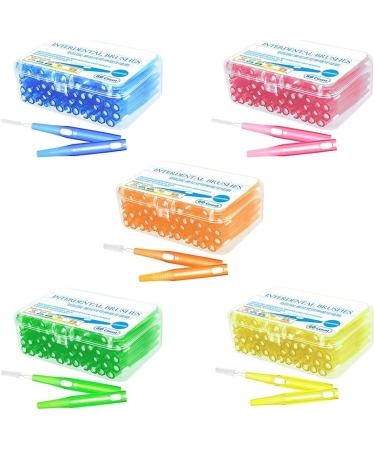 60-Piece Hygiene Push-Pull Interdental Brush Set for Adults - Travel-Friendly Toothpicks & Dental Floss for Healthy Gums - Buy Online on GoSupps.com