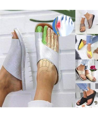 BestWalk Bunion Sandals | Orthopedic Premium Toe Corrector | Black 8.5-9 Size - Buy Online on GoSupps.com