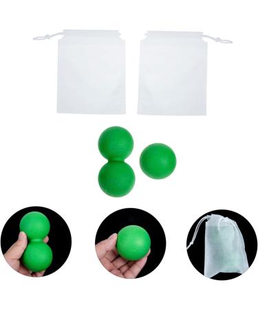 Beavorty Fascia Ball Massage Set - Hand Foot & Neck Muscle Relief - Double Sleeping Bag & Yoga Ball - TPE Fitness Tools for Optimal Recovery - Buy Online on GoSupps.com