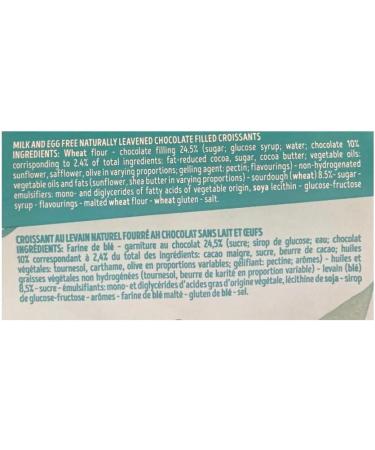 Size Privolat Chocolate Croissants Without Milk and Eggs Croissants with remplissage au chocolat sans lait ni uf 290 g - Buy Online on GoSupps.com