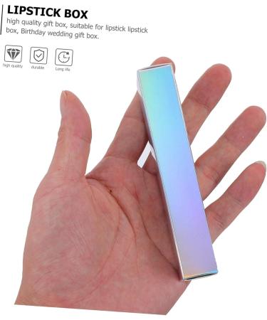 iplusmile Bo tes Rouge L vres en Papier 100 Pcs pour Maquillage Diy Couleur Or et Holographique Format 20x120 Mm Emballage Pr sent pour Femmes Usage Cosm tique Voyage F te No l - Buy Online on GoSupps.com