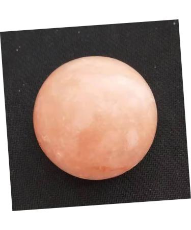 FRCOLOR Savonnette au Sel de L'himalaya Boule de Cristal Min raux Naturels pour Massage et Exfoliation Peau orange 1 unit (Lot de 1) - Buy Online on GoSupps.com