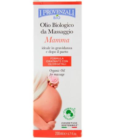 I Provenzali Linea Mamma Olio Biologico Elasticizzante 200 ml - Buy Online on GoSupps.com
