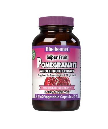 Bluebonnet Nutrition Super Fruit Pomegranate Whole Fruit Extract 60 Vcaps