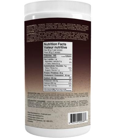 miNATURALS Whey Pure Isolate High Protein Drink Mix Powder For Shakes - 432g (Iced Cappuccino) with Inulin Fibre - Buy Online on GoSupps.com