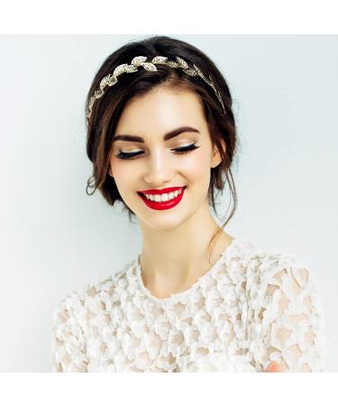 10 Pcs Rhinestone Wedding Headbands with Pearls - Bridal Tiara Hair Accessories for Bride & Bridesmaids - Buy Online on GoSupps.com