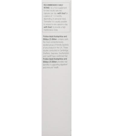 Pro-Ven Probiotics 25 Billion CFU Capsules - High Strength Digestive Supplement - Vegan Friendly - 30 Capsules - Buy Online on GoSupps.com